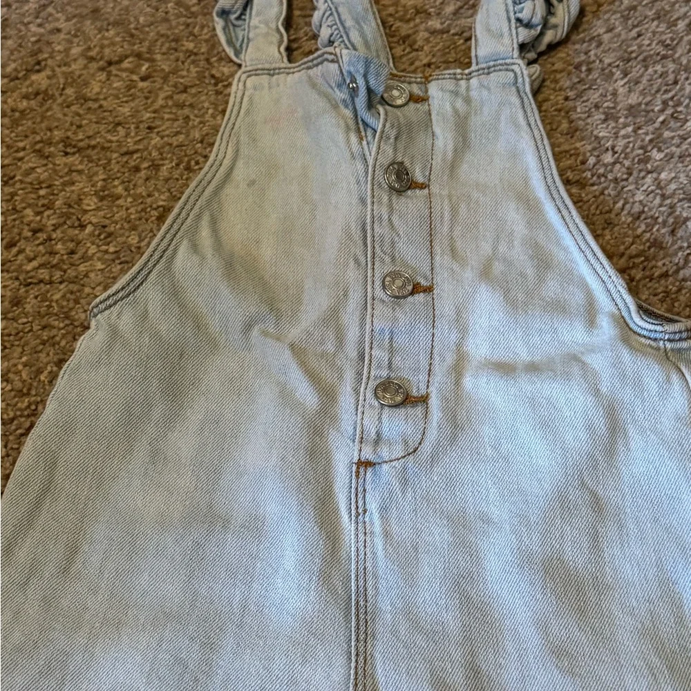 Zara Light Blue Kids Overalls - Picture 4 of 5